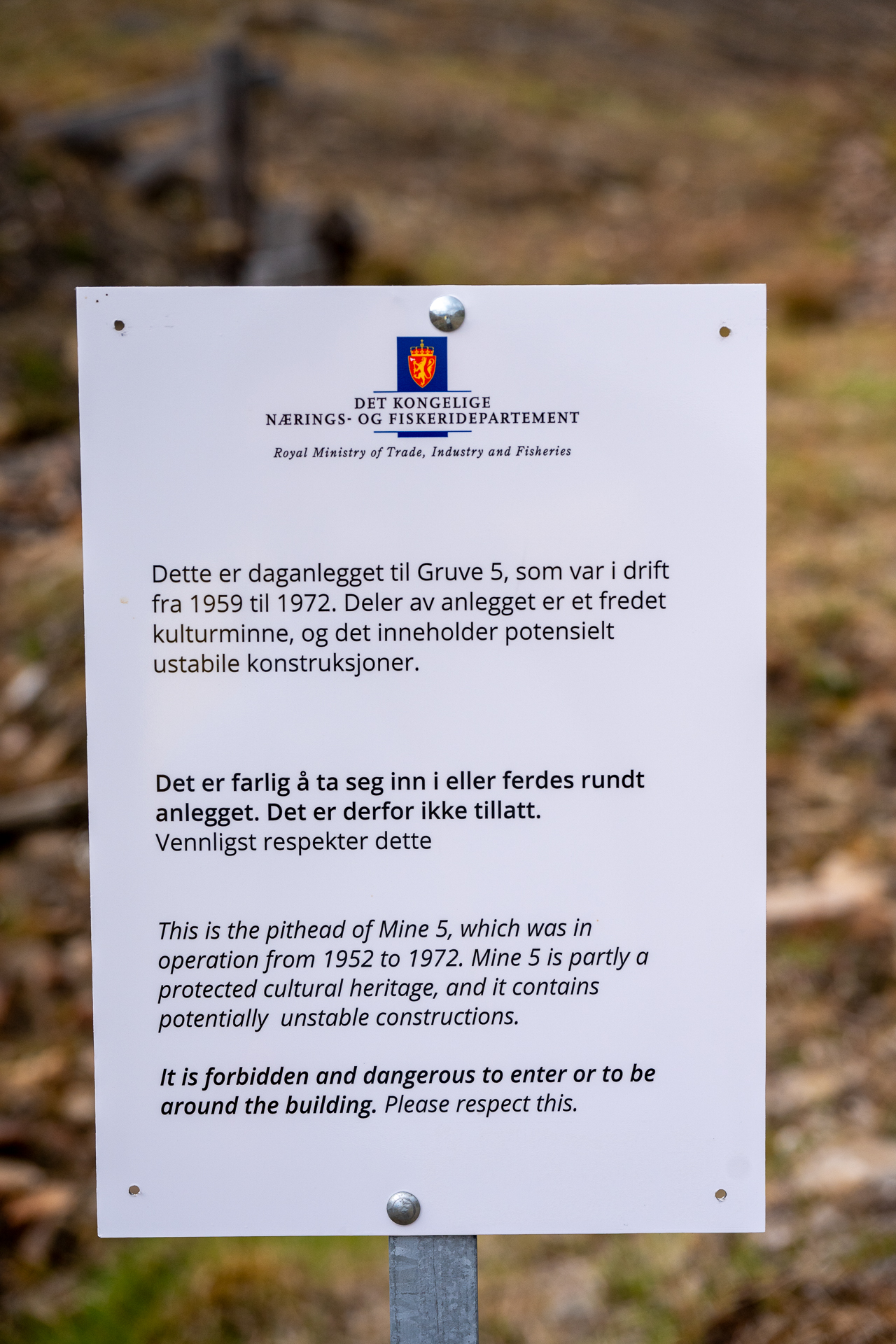 Gruve 5 plakat